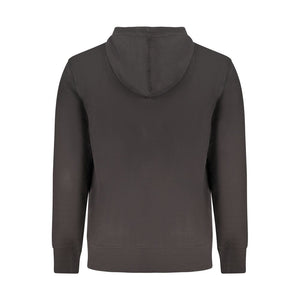 Black Cotton Men Sweater