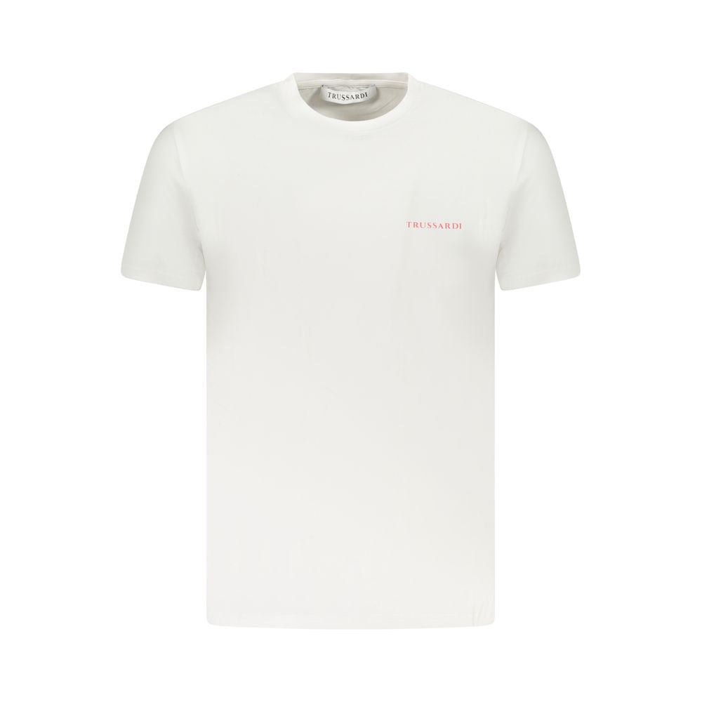 Weißes Herren-T-Shirt aus Baumwolle
