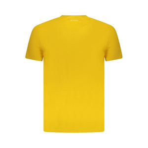 Gelbes Herren-T-Shirt aus Baumwolle