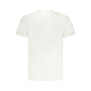 Weißes Herren-T-Shirt aus Baumwolle