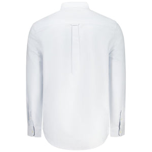 Blue Cotton Men Shirt