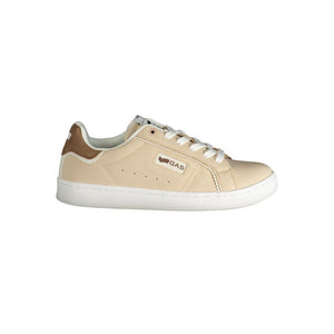 Beige Polyester Damen Sneaker
