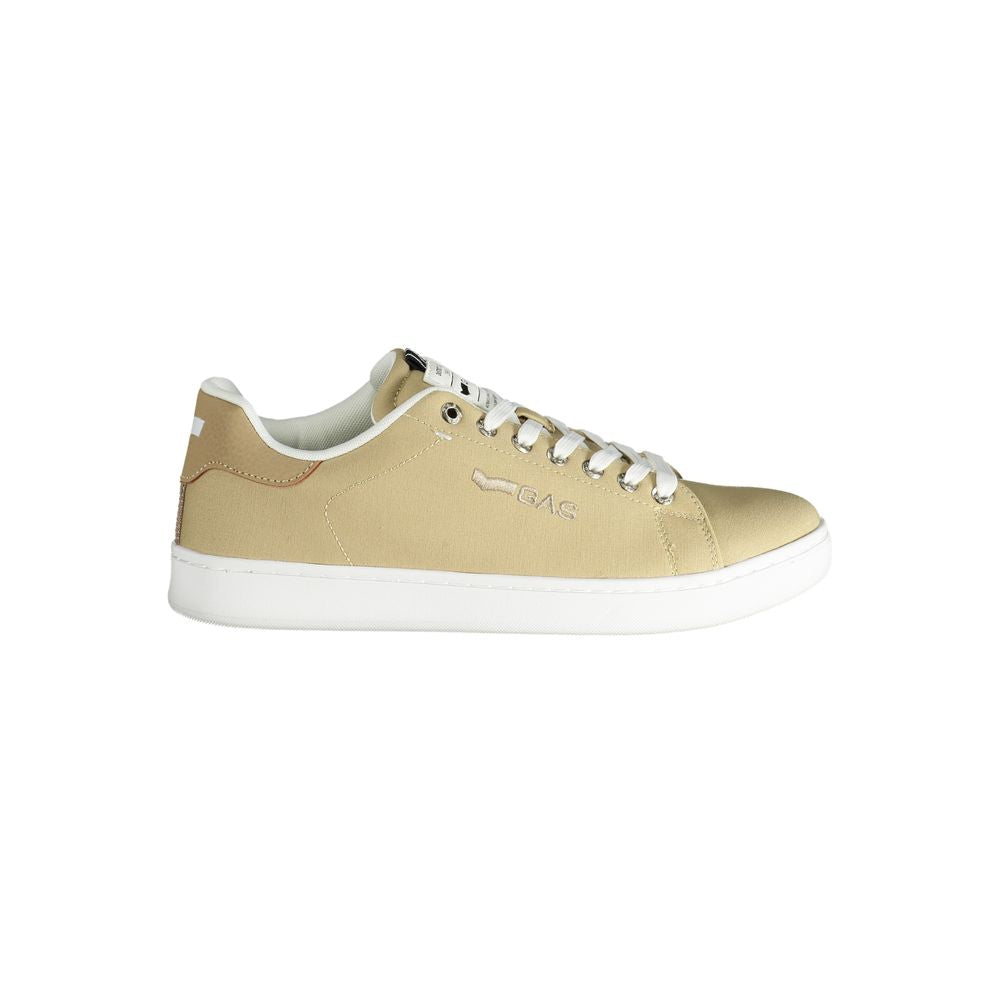 Beige Polyester Herren Sneaker