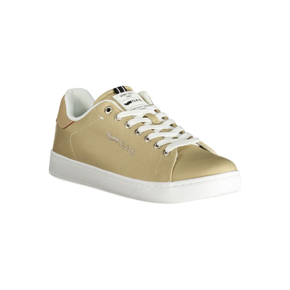 Beige Polyester Herren Sneaker