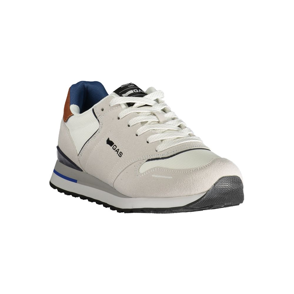 Weiße Polyester Herren Sneaker