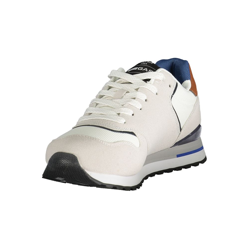 Weiße Polyester Herren Sneaker