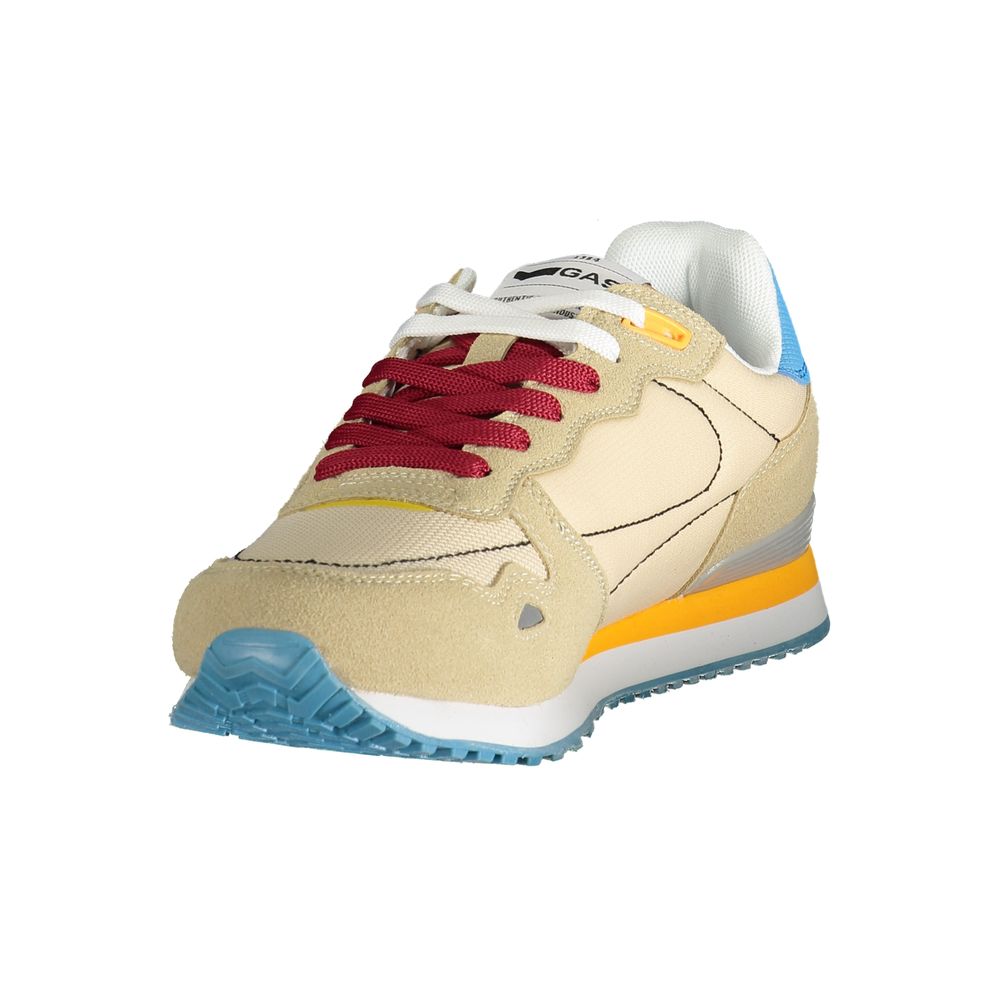 Beige Polyester Herren Sneaker