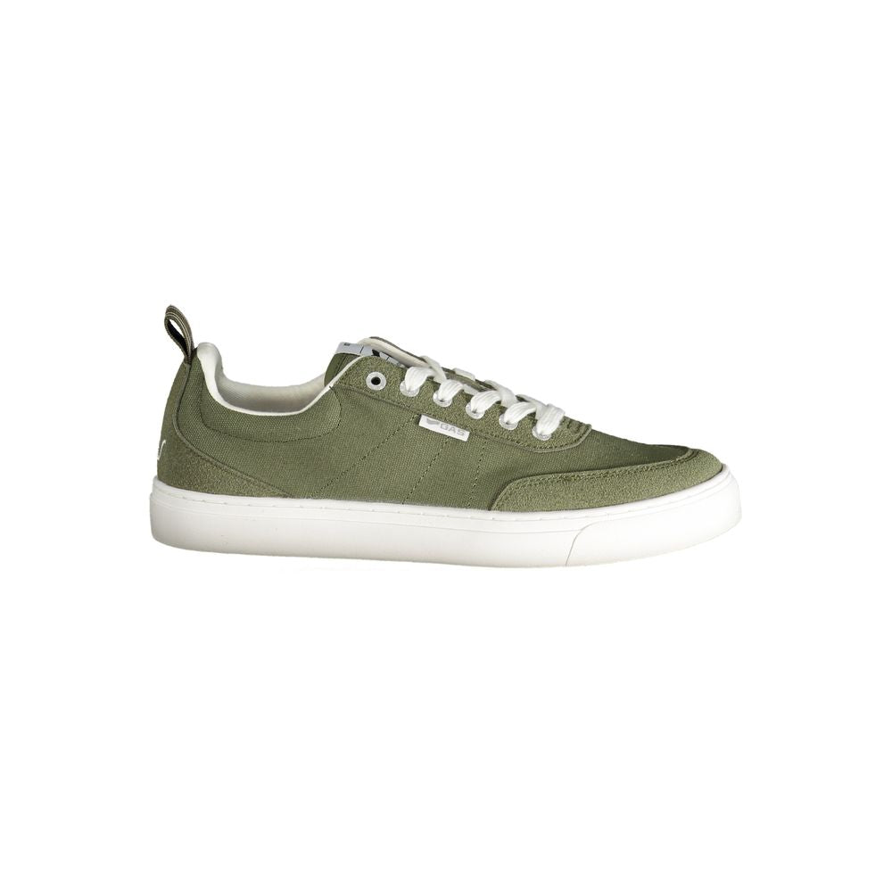 Grüner Polyester-Herren-Sneaker