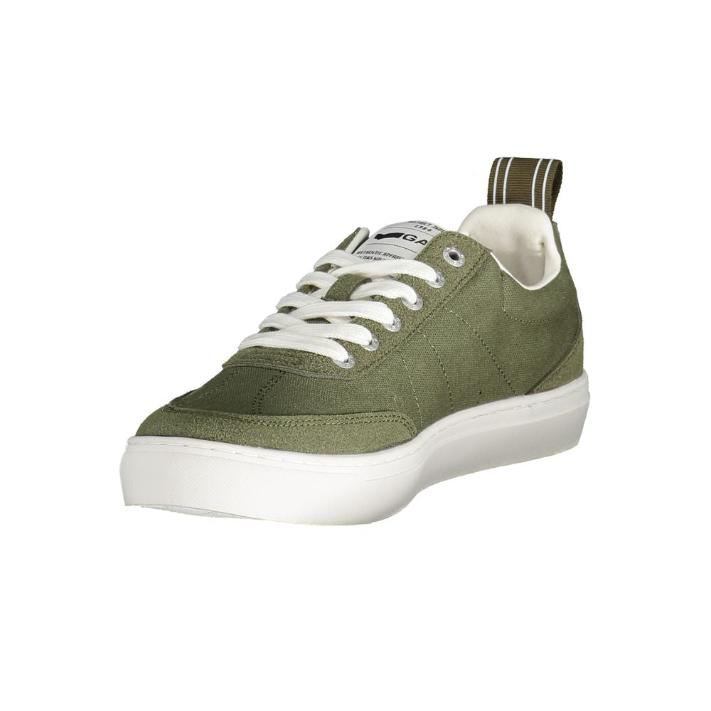 Grüner Polyester-Herren-Sneaker