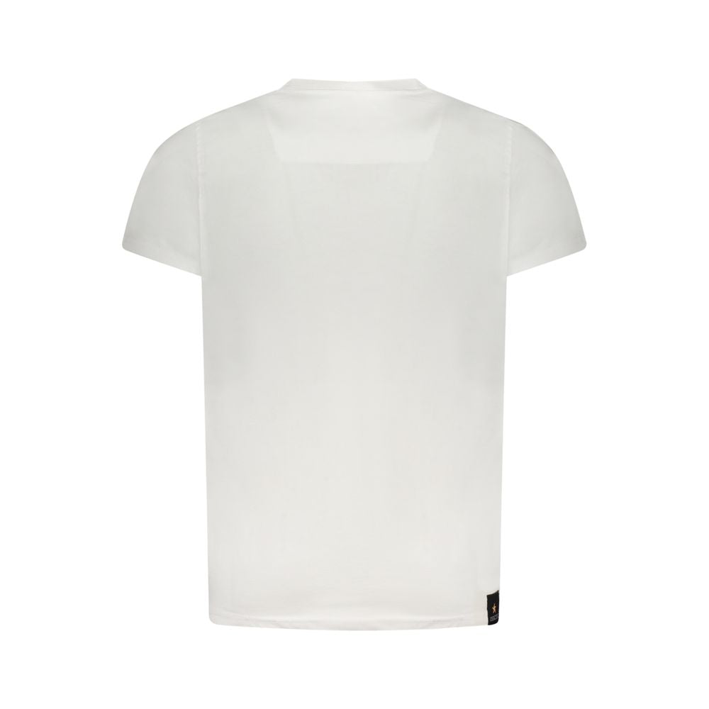 Weißes Baumwoll-T-Shirt