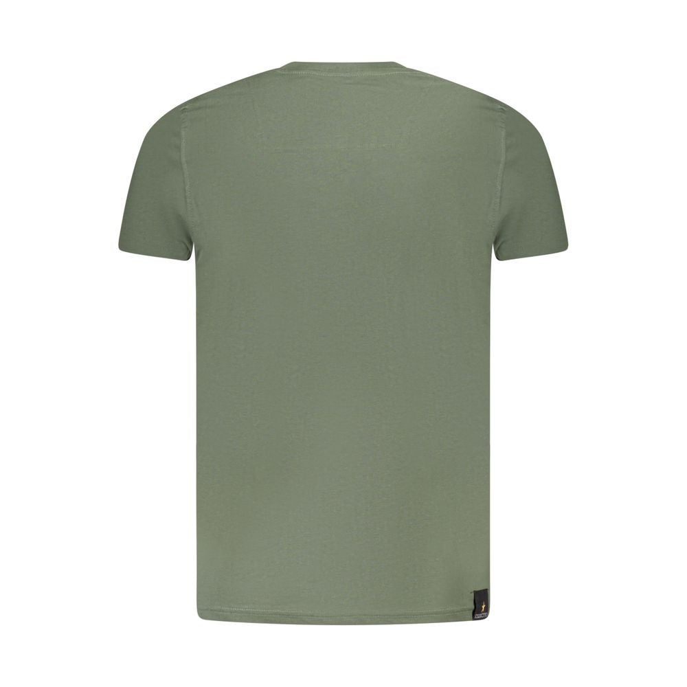 Grünes Baumwoll-T-Shirt