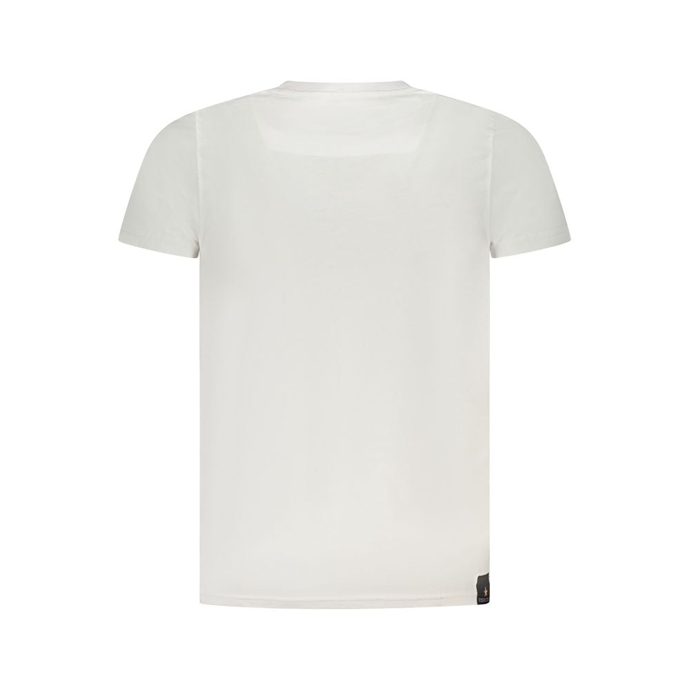 Weißes Baumwoll-T-Shirt