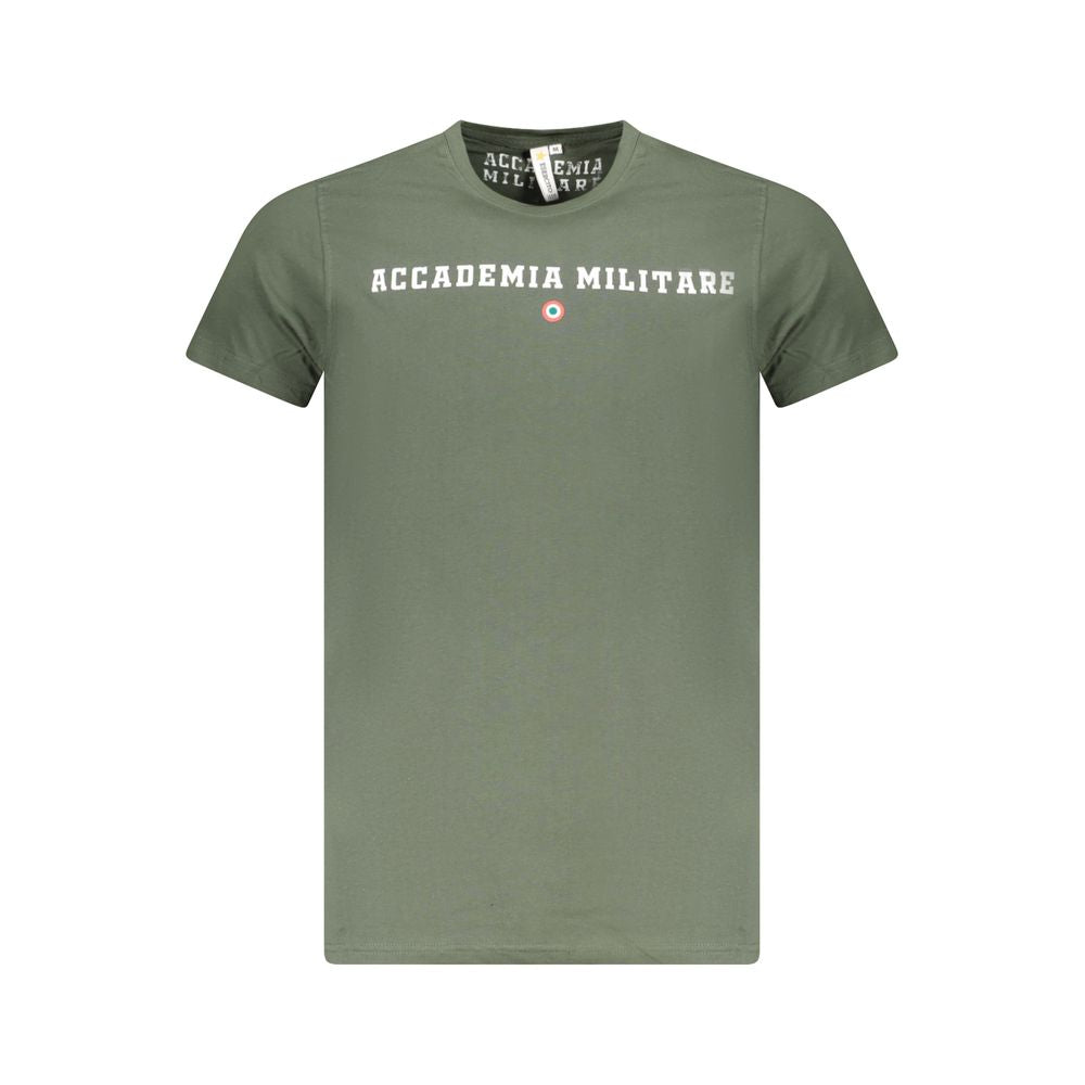 Grünes Baumwoll-T-Shirt