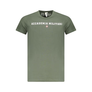 Grünes Baumwoll-T-Shirt