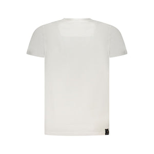 Weißes Baumwoll-T-Shirt
