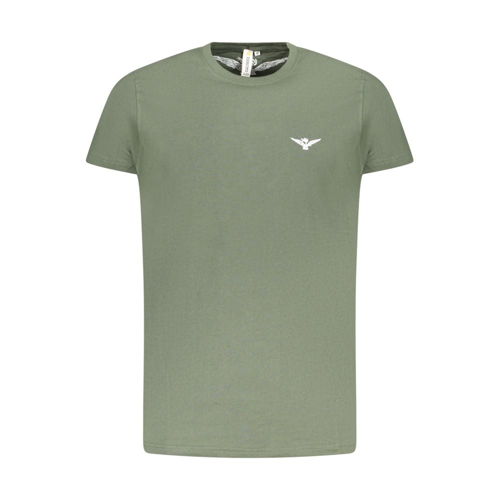Grünes Baumwoll-T-Shirt