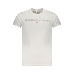 Weißes Baumwoll-T-Shirt