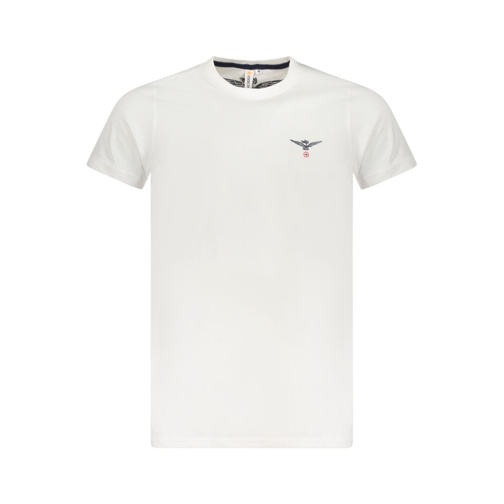 Weißes Baumwoll-T-Shirt