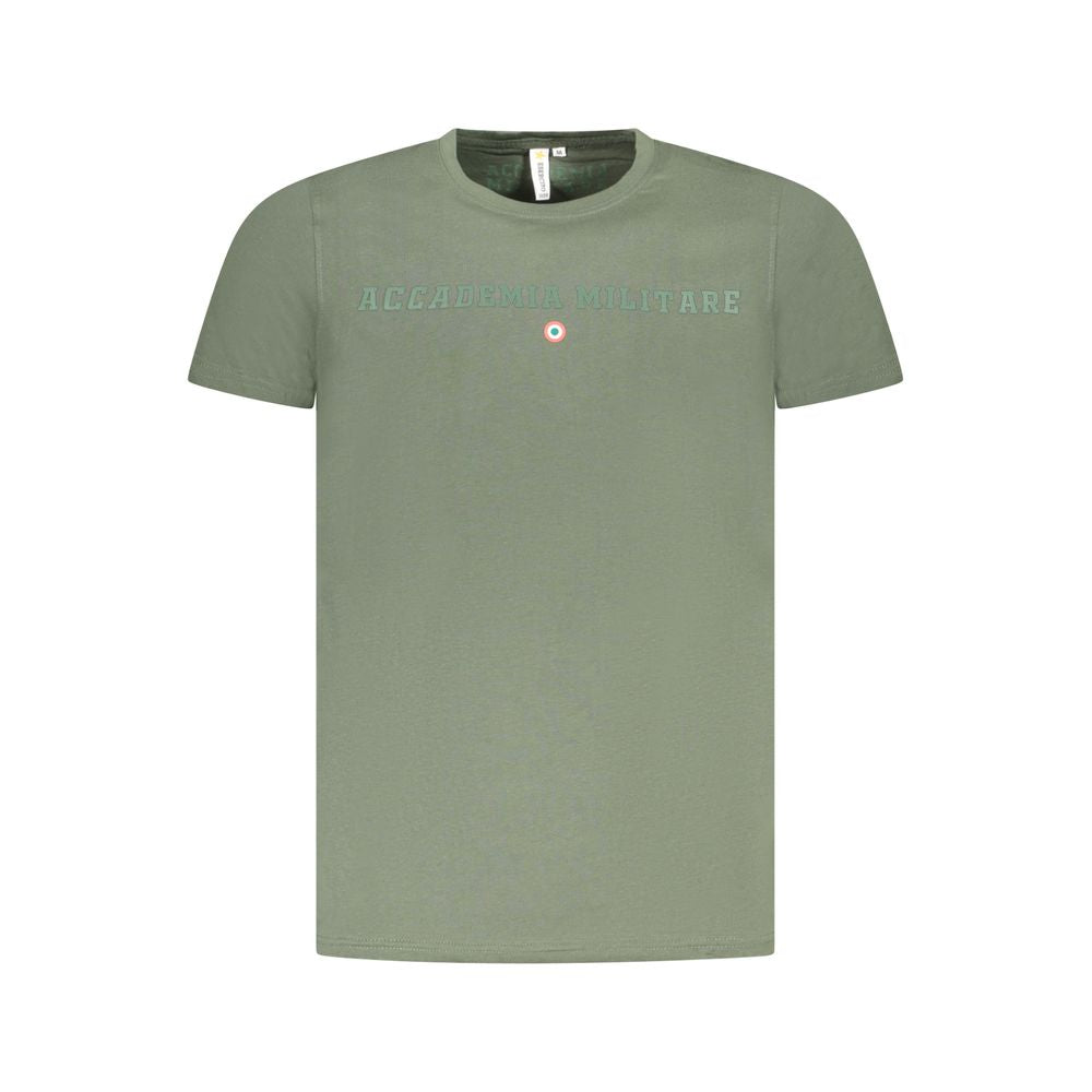 Grünes Baumwoll-T-Shirt