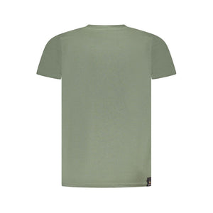 Grünes Baumwoll-T-Shirt