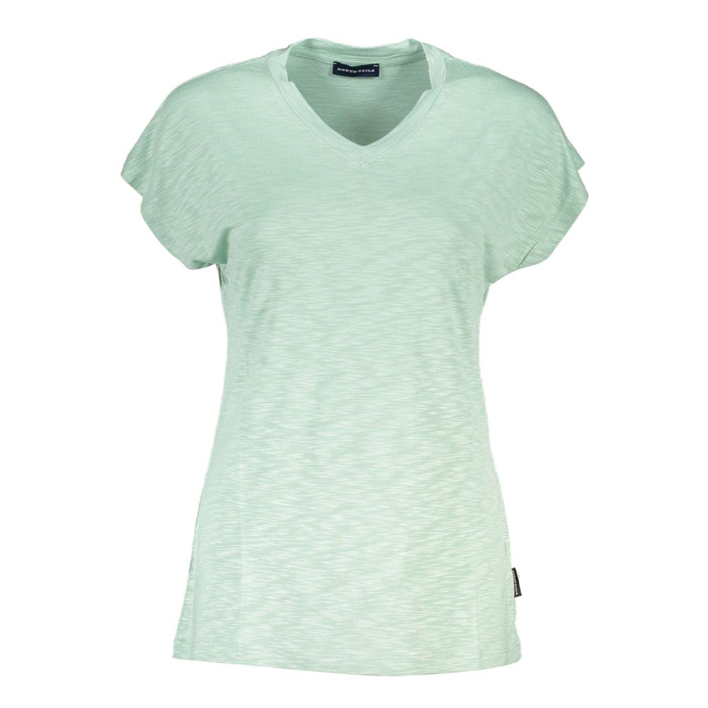 Grüne Viskose-Tops und T-Shirts