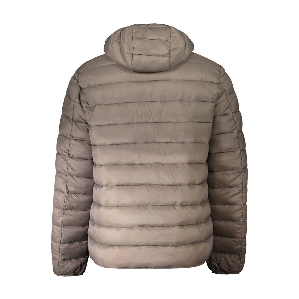Braune Polyamidjacke