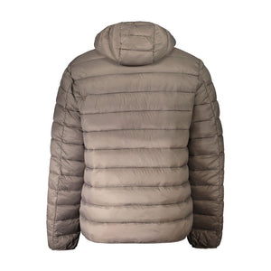 Braune Polyamidjacke