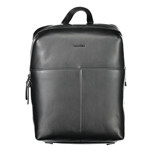 Schwarzer Polyethylen-Rucksack