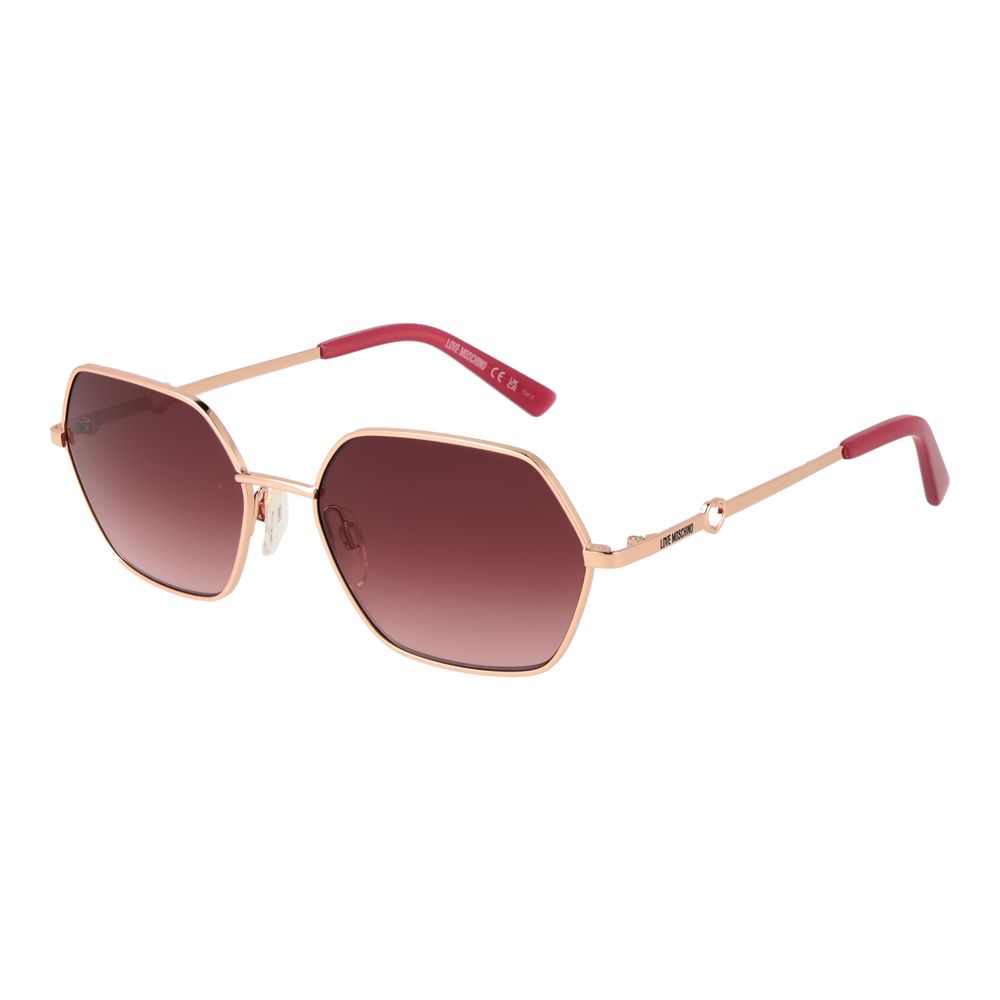 Roségoldene Damen-Sonnenbrille