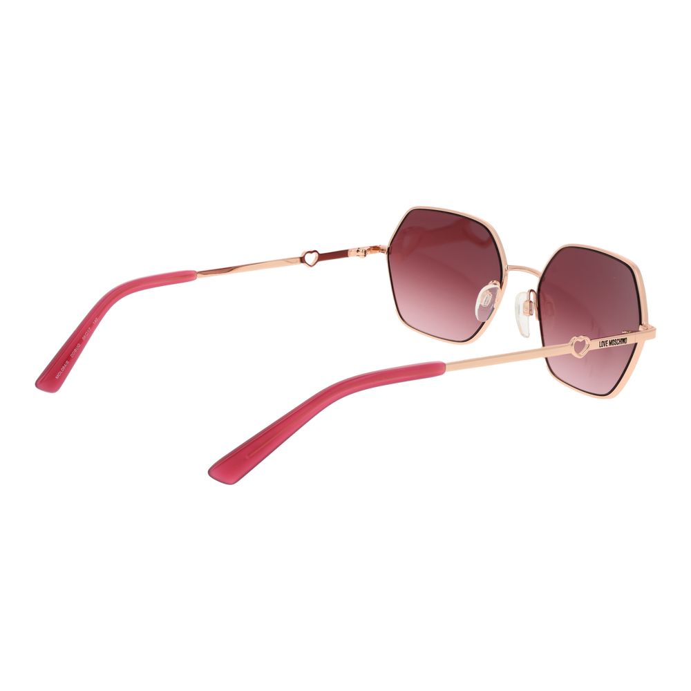 Roségoldene Damen-Sonnenbrille