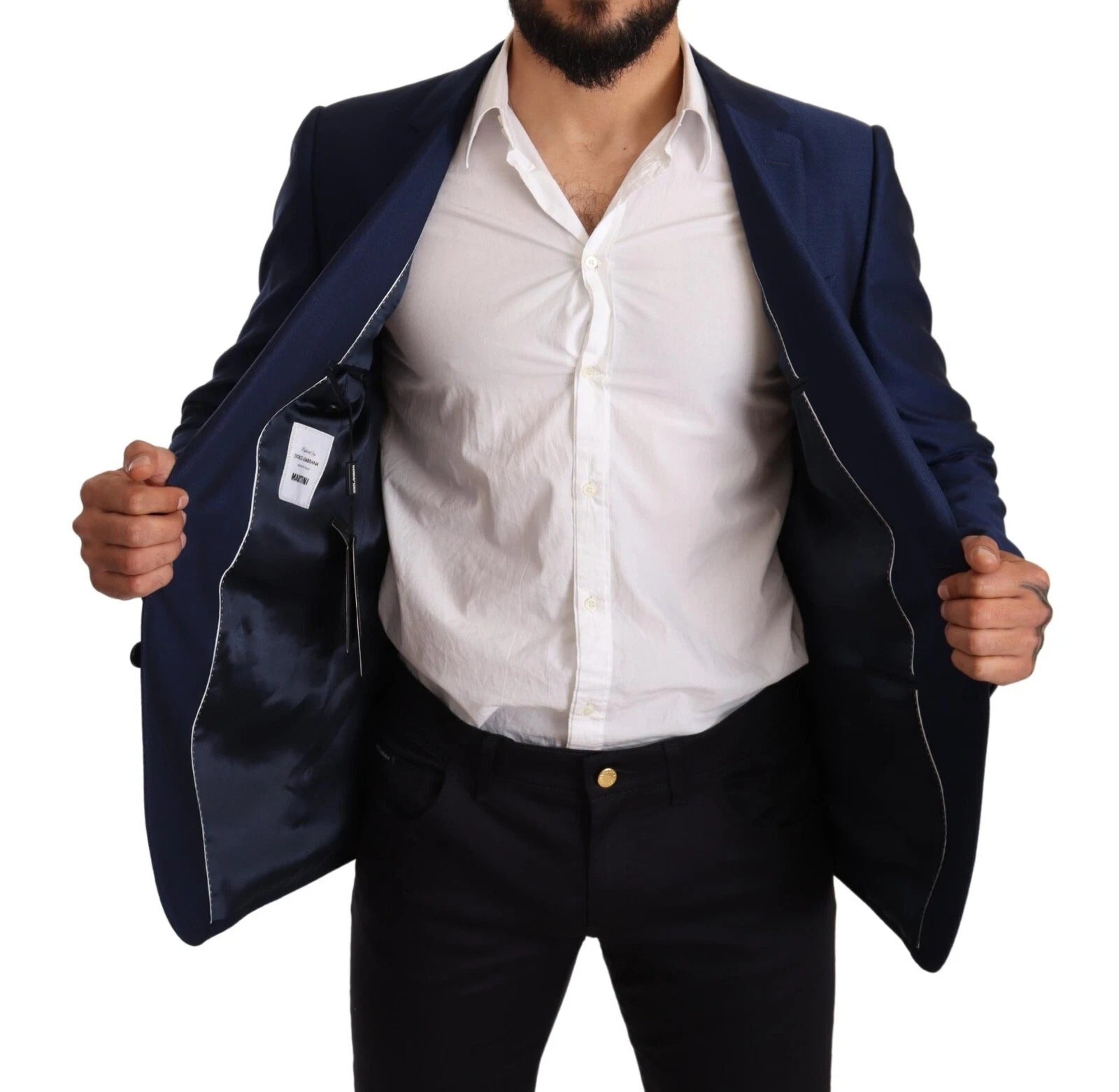 Blauer MARTINI Slim Fit Wollmantel-Blazer