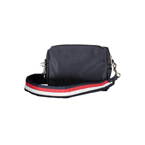 Blaue Polyester-Handtasche