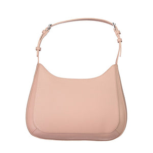Rosa Polyester-Handtasche