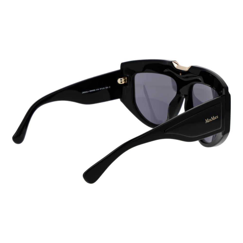 Schwarze Damen Sonnenbrille