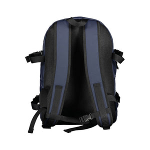 Blauer Polyethylen-Rucksack