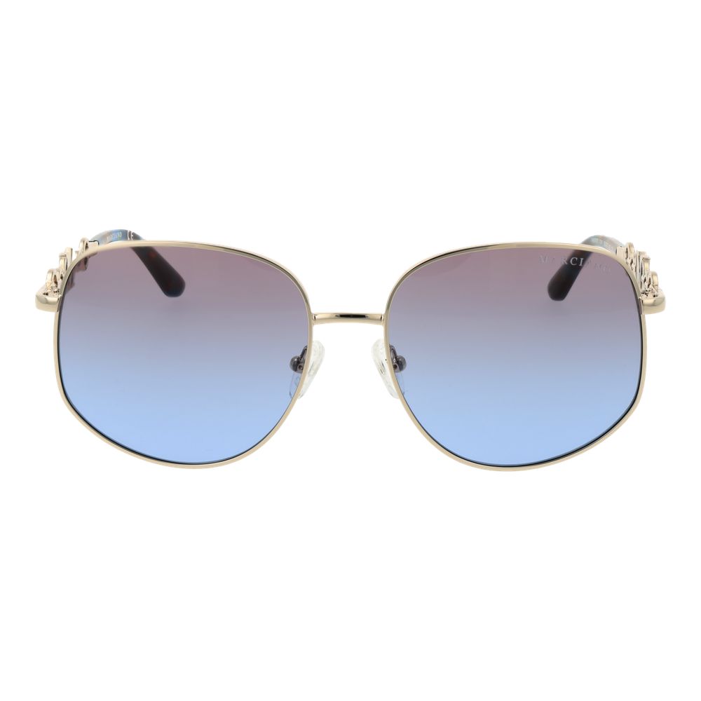 Goldene Damen-Sonnenbrille