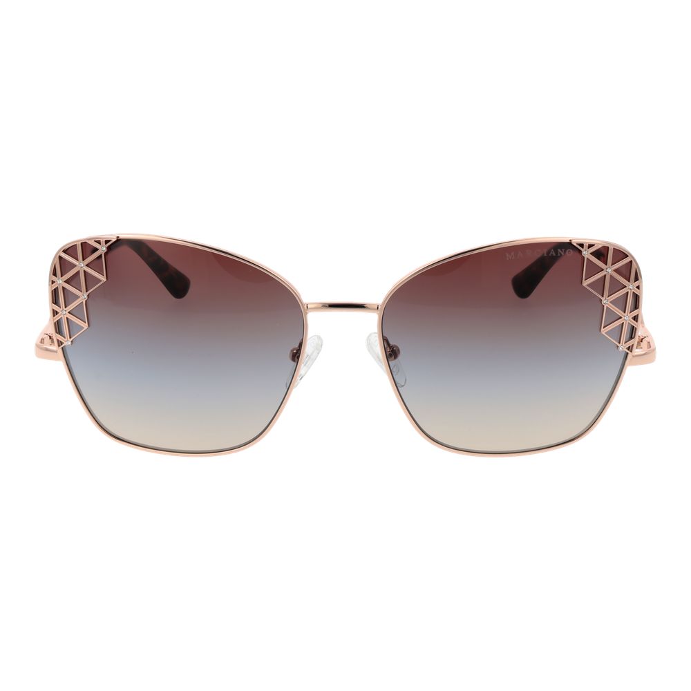 Roségoldene Damen-Sonnenbrille