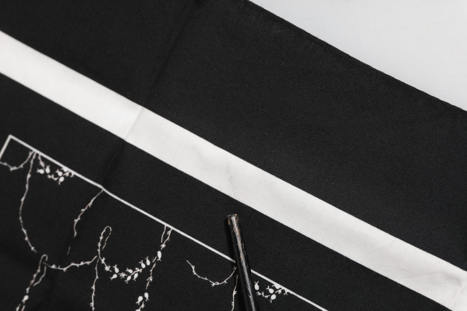 Dolce & Gabbana Black White Printed Square Foulard Scarf