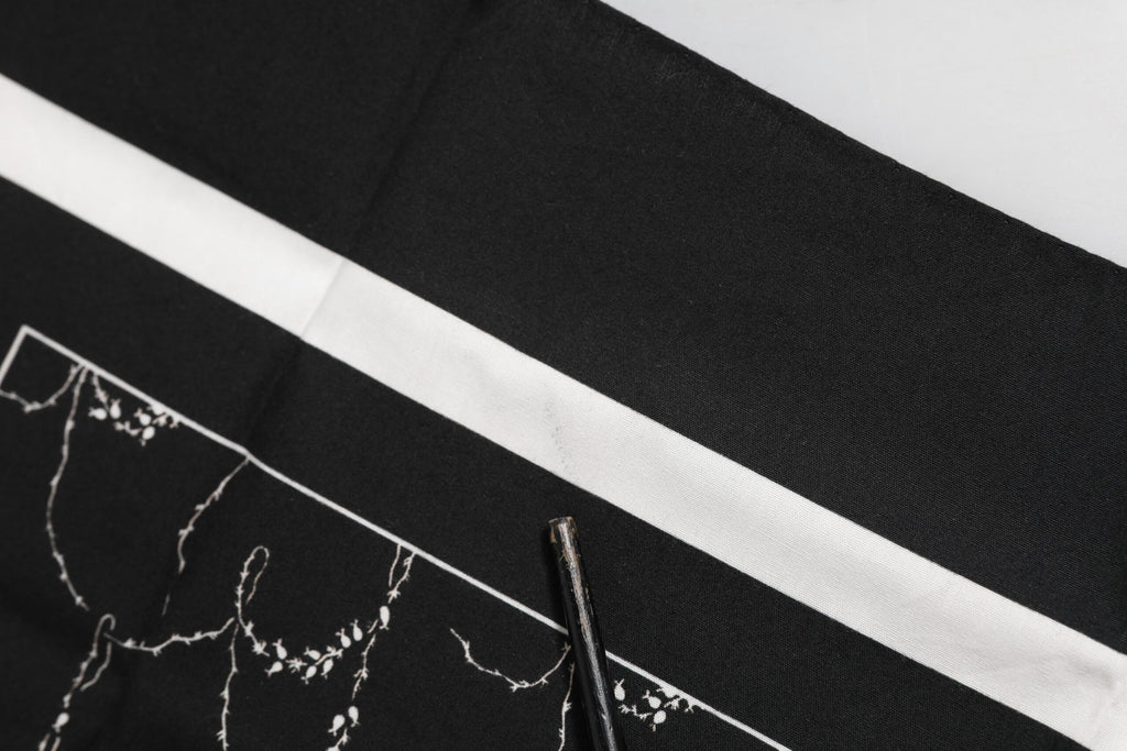 Dolce & Gabbana Black White Printed Square Foulard Scarf