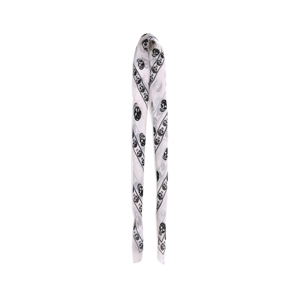 Silk Skull Scarf