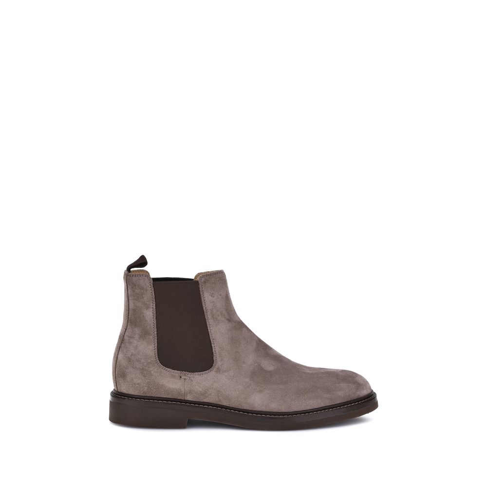 Wildlederstiefeletten