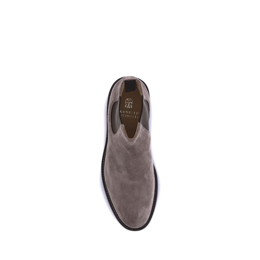 Wildlederstiefeletten