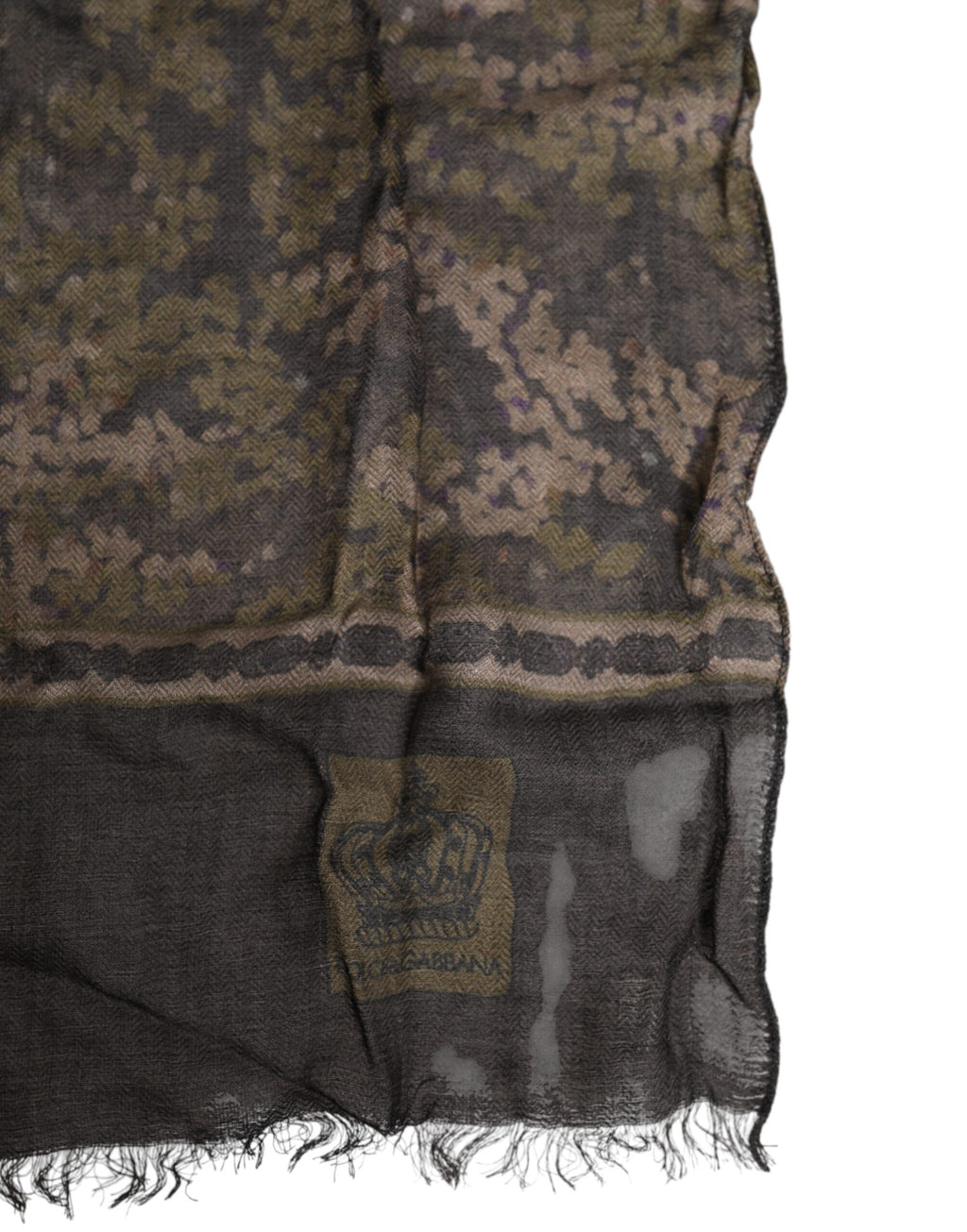 Camouflage Halswärmer Wickelschal