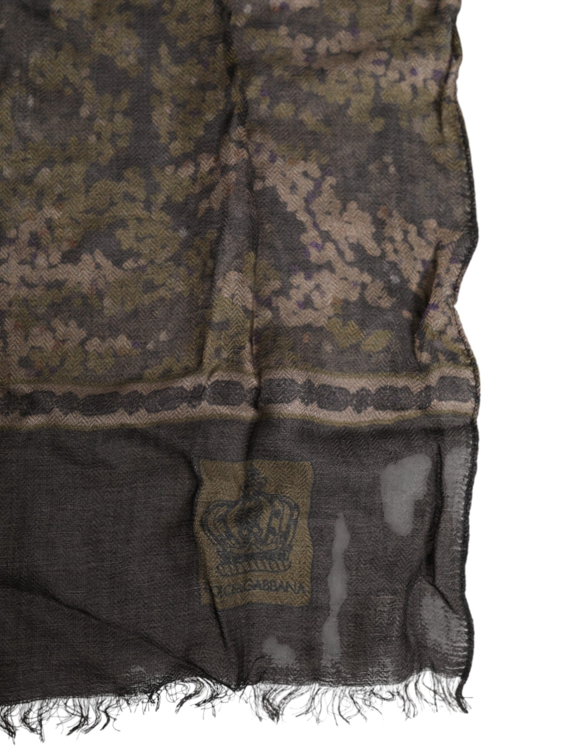 Camouflage Halswärmer Wickelschal