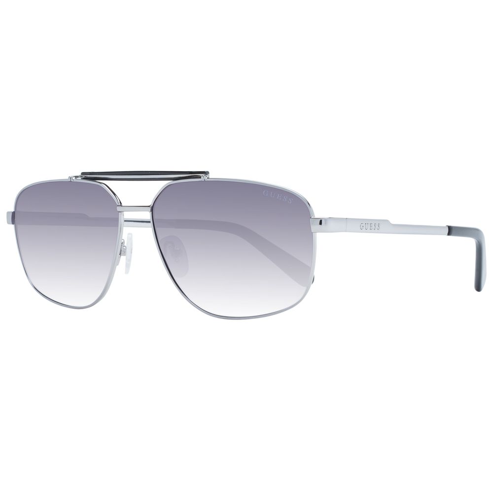 Silberne Herren-Sonnenbrille
