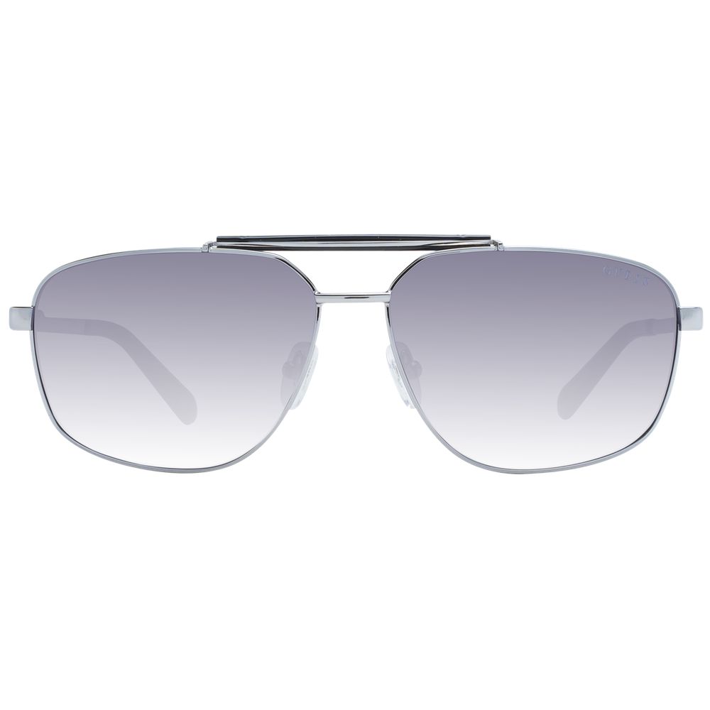Silberne Herren-Sonnenbrille