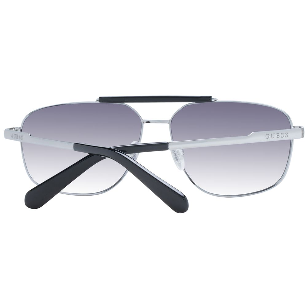 Silberne Herren-Sonnenbrille