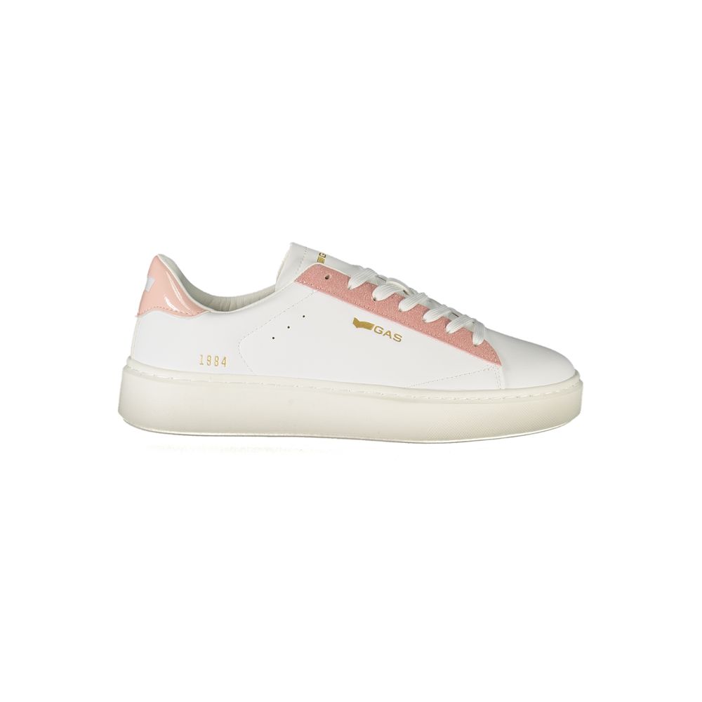 Weiße Polyester Damen Sneaker