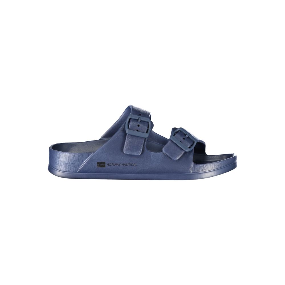 Blaue Plastik-Sandalen für Herren