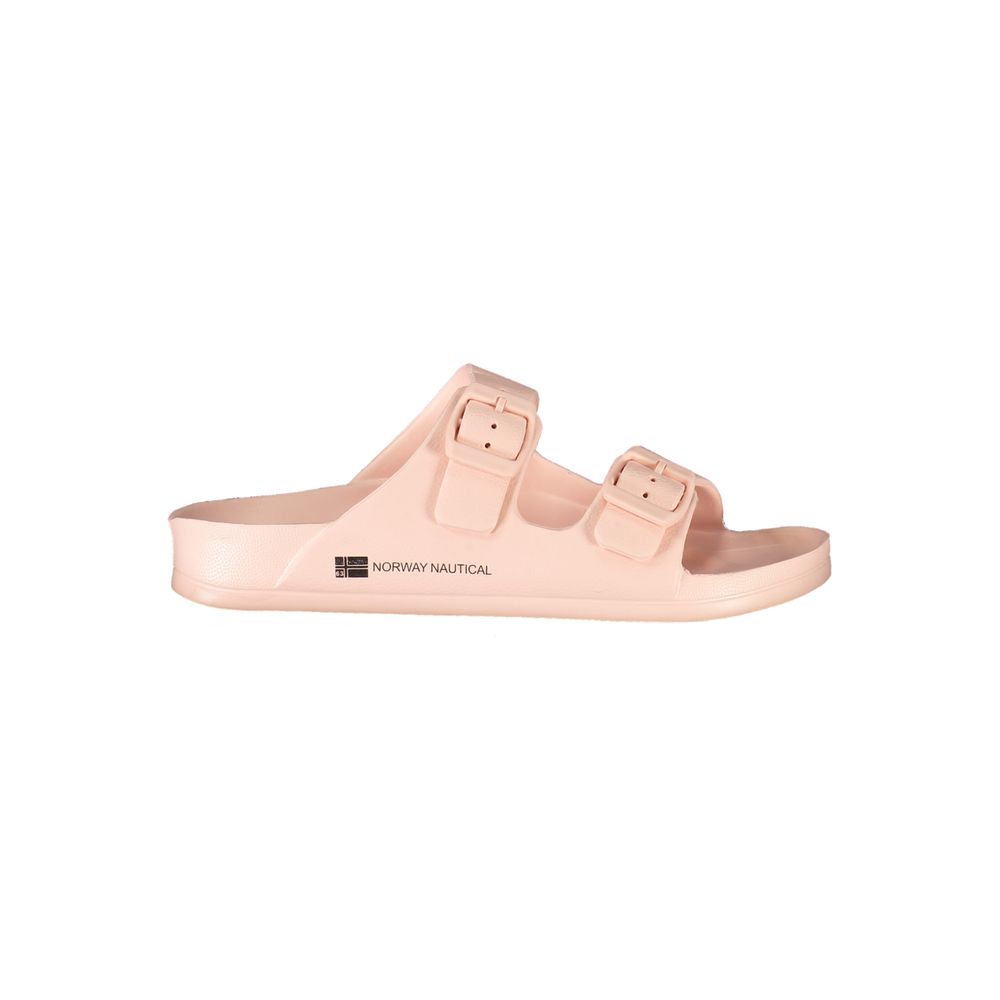 Rosa Plastik Damen Sandale